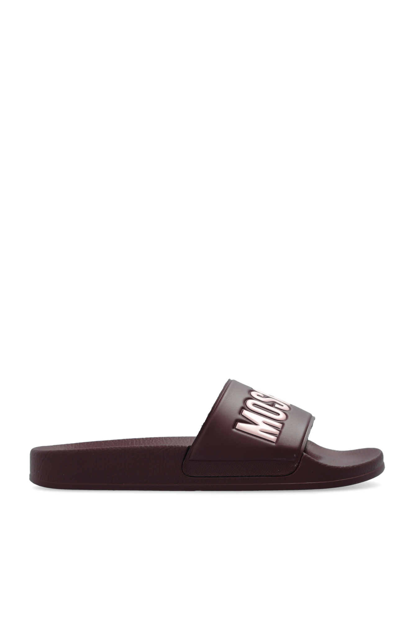 Moschino Rubber slides with logo | Women's Shoes | Vitkac
