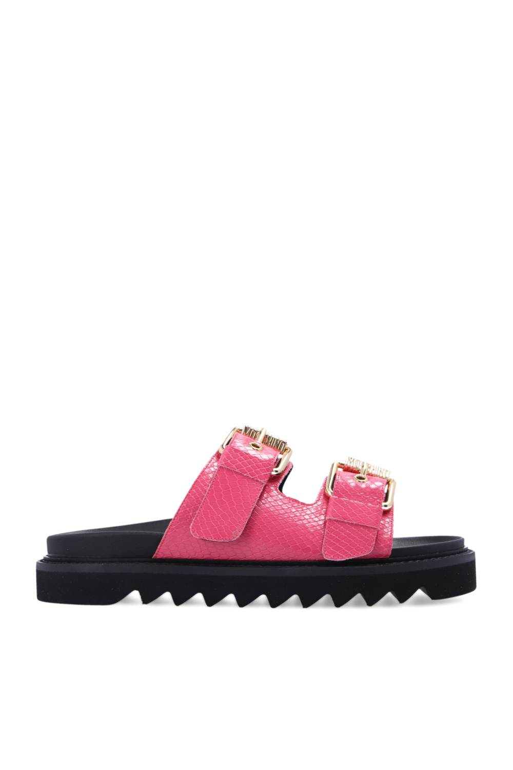 Moschino Leather slides