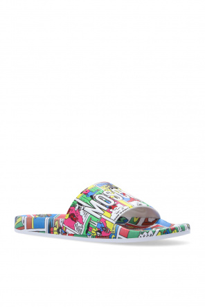 Moschino Rubber slides