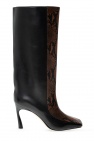 Jimmy Choo BLACK ‘Mabyn’ heeled knee-high boots