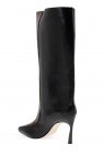 Jimmy Choo BLACK ‘Mabyn’ heeled knee-high boots