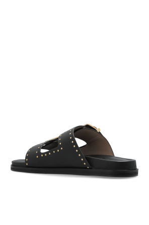 AllSaints Leather slides "Magda"