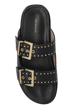 AllSaints Leather slides "Magda"