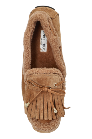 Jimmy Choo Suede loafers `Manon`