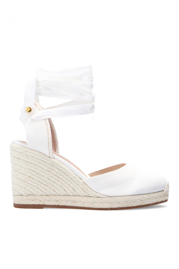 Stuart Weitzman Espadryle na koturnie ‘Marguerita’