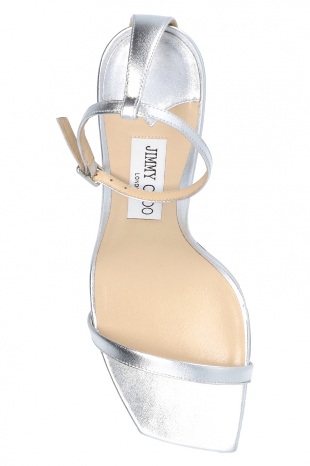 jimmy choo marin leather sandals