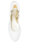 Sophia Webster WHITE ‘Mariposa’ leather ballet flats