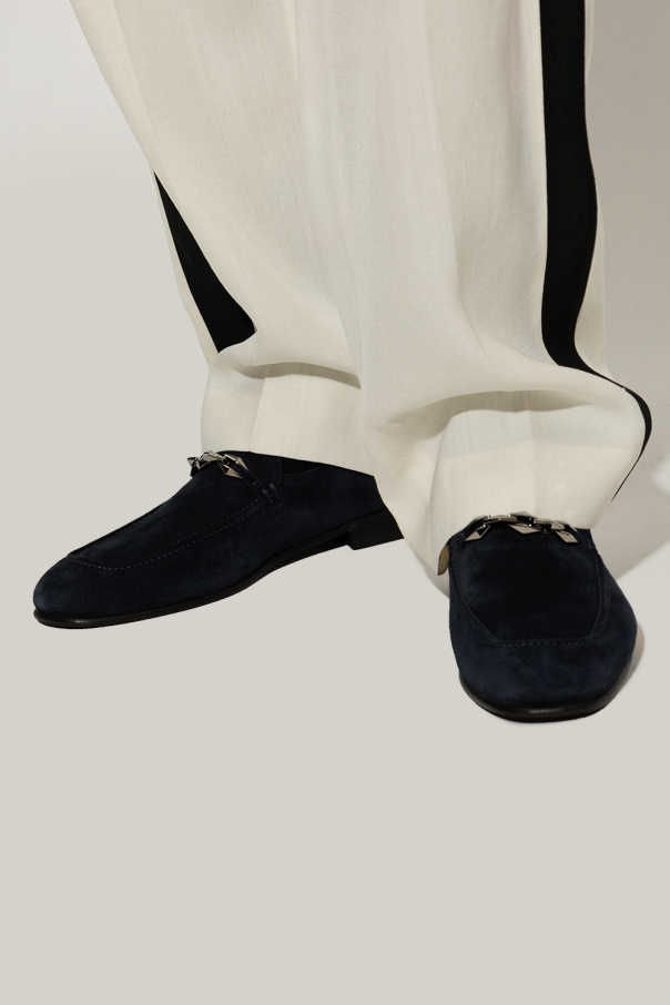 Jimmy Choo Zamszowe buty ‘Marti’ typu ‘loafers’