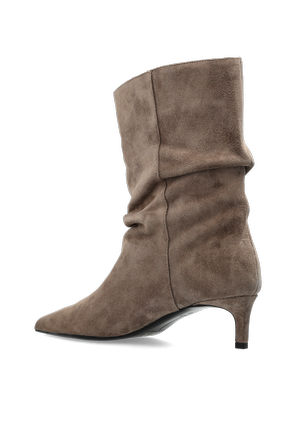 BLACK SUEDE STUDIO Botins de camurça de salto ‘Marty 50’