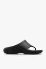 Saint Laurent Black Opyum 110 Patent Leather Sandals