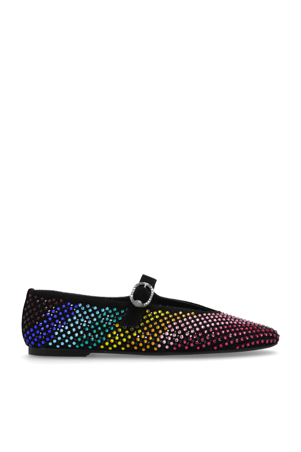 Ballerinas with shimmering "Mayfair" crystals od Kurt Geiger