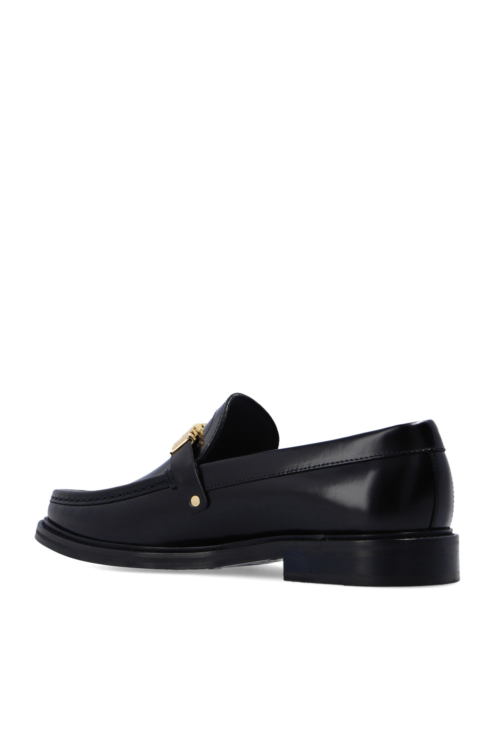 Moschino Versace Kids Baroque slip-on sneakers Nero