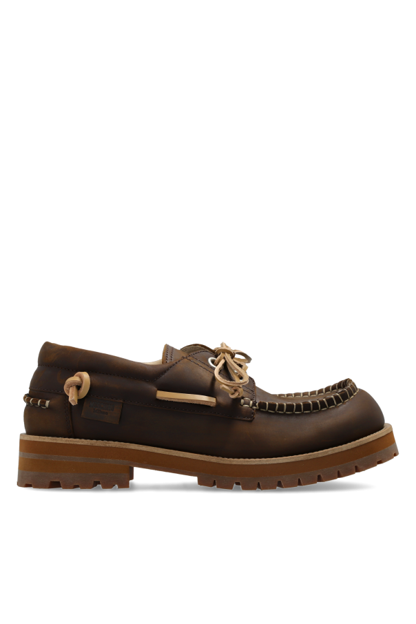 Leather shoes od Moschino