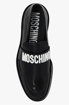 Moschino Favourites Palmaira Sandals Silver Silver Leather Low Black Wedge Inactive