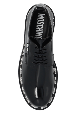 Moschino Lace-up shoes with logo