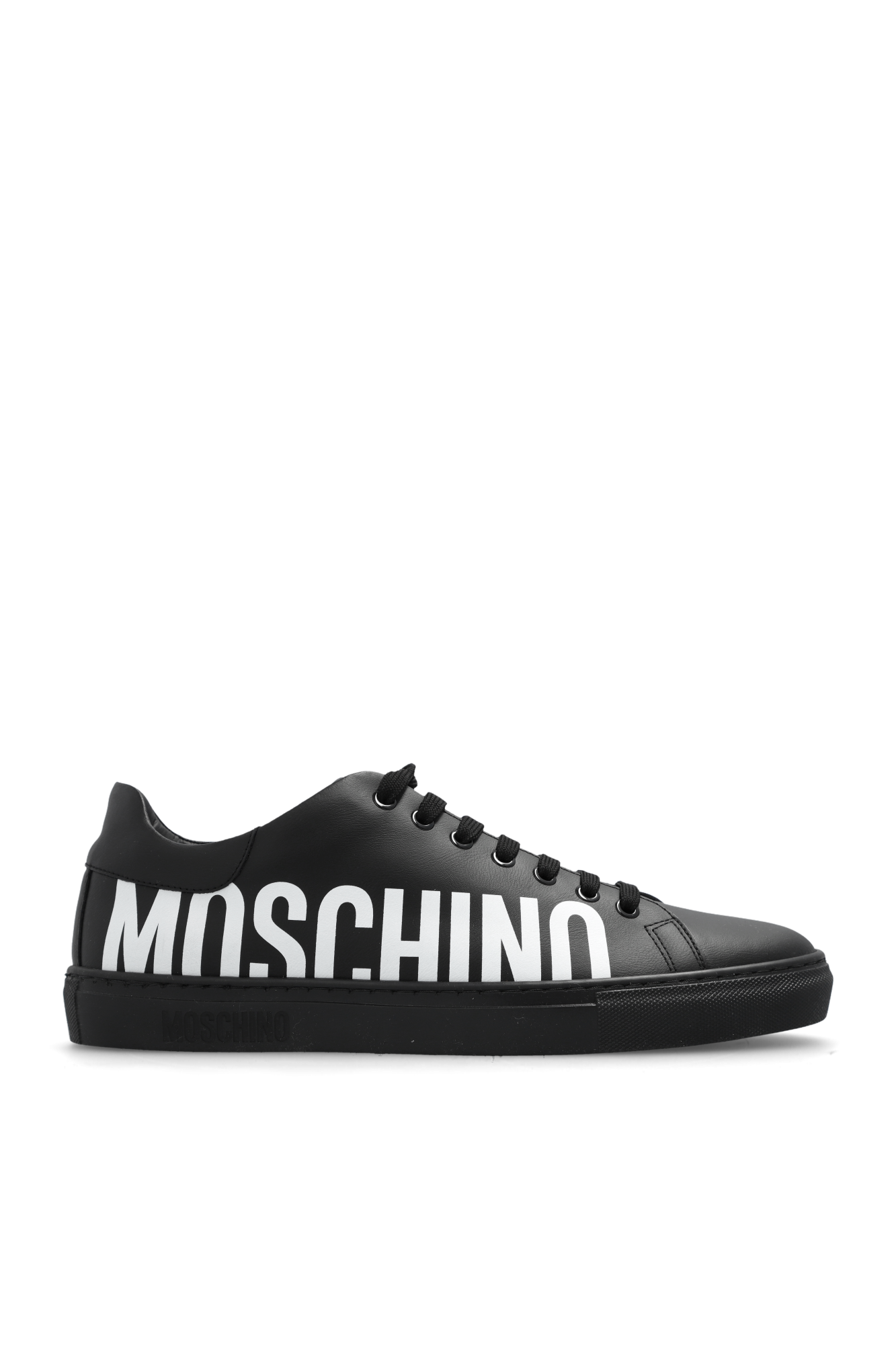 Black Lace-up sneakers Moschino - Vitkac France