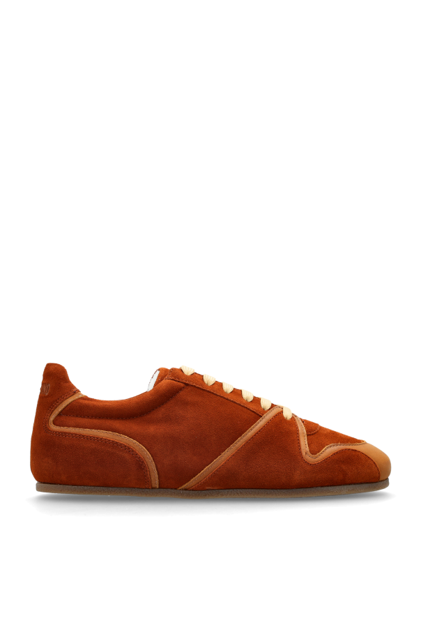 Suede sports shoes od Moschino