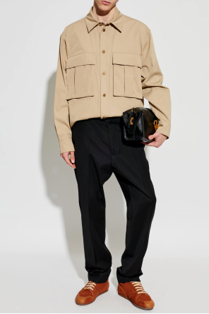 Moschino Suede sports shoes