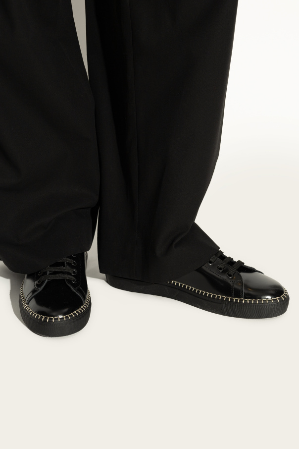 Moschino Zapatillas deportivas de cuero