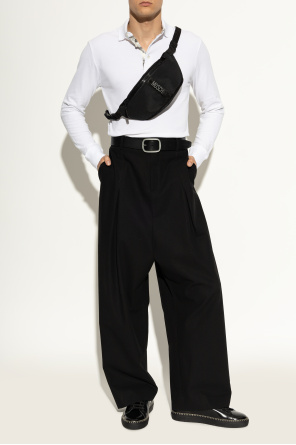 Moschino Zapatillas deportivas de cuero