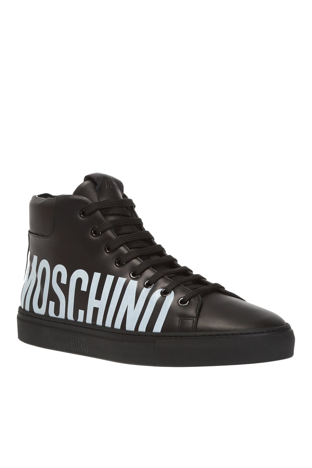 Moschino High-top sneakers with logo