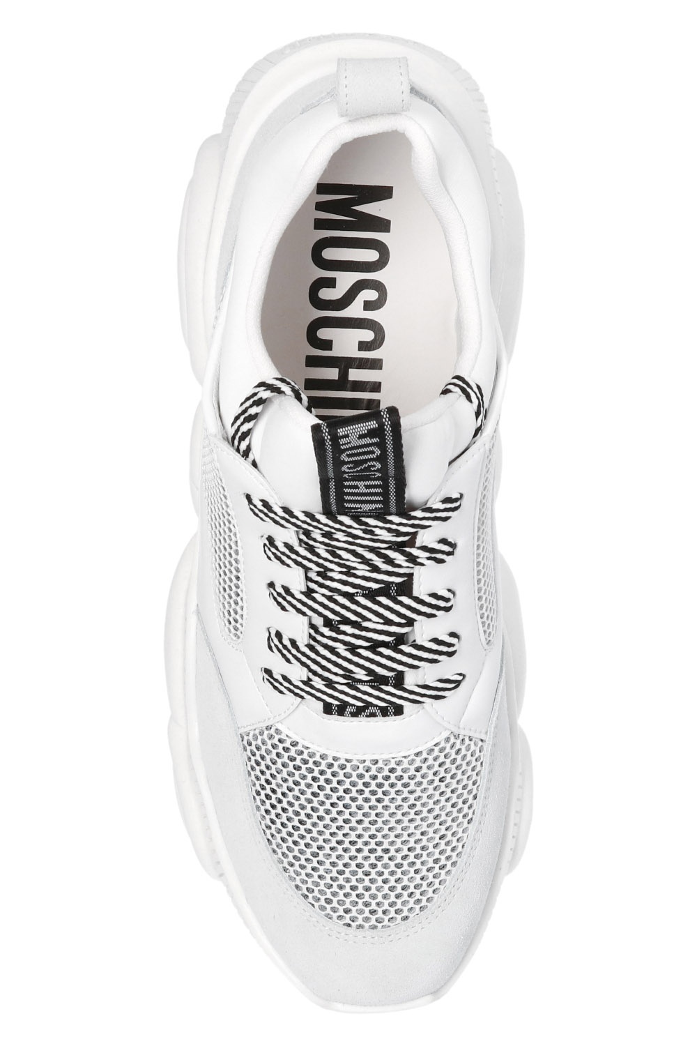 moschino teddy shoes white