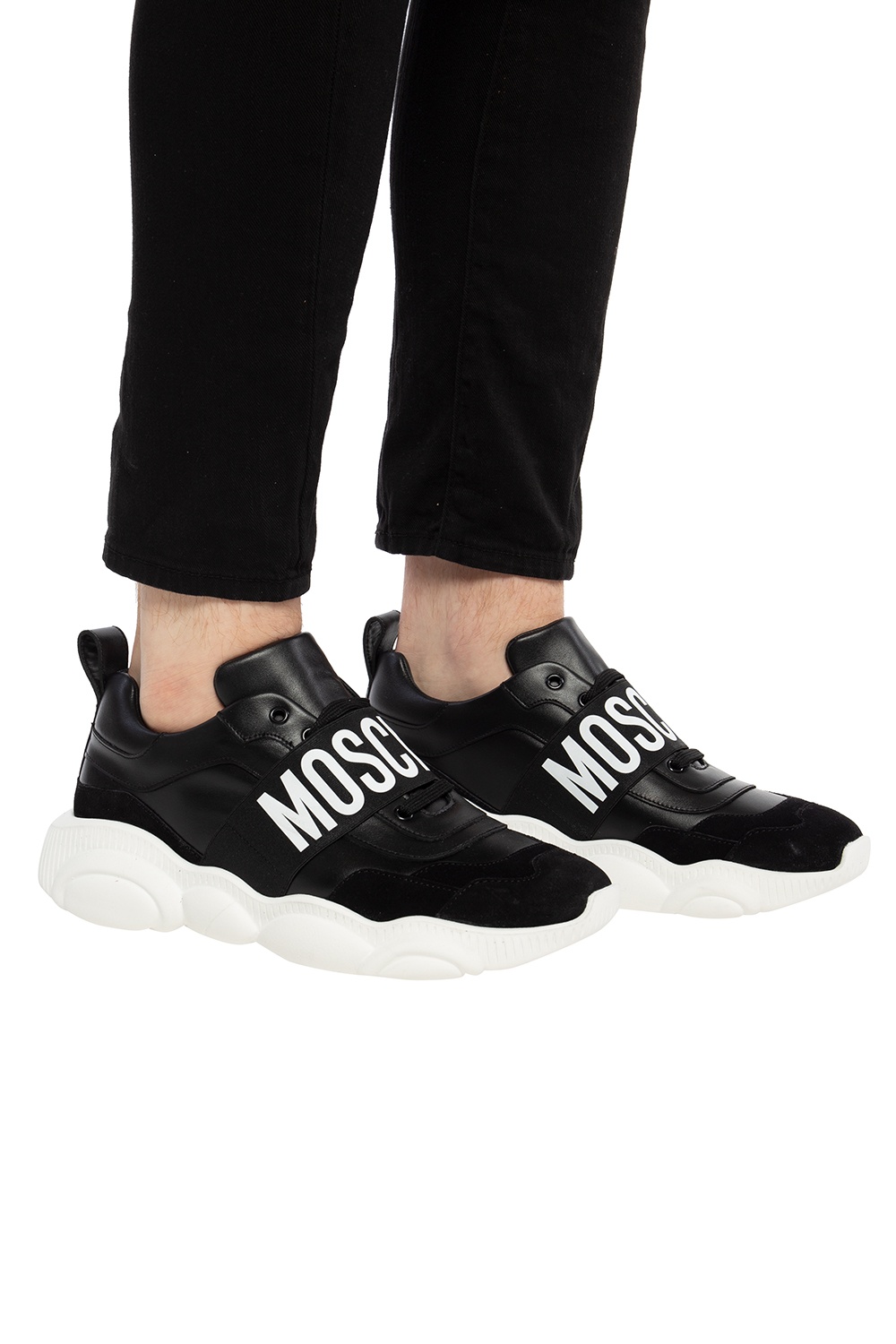 Moschino Logo-printed sneakers