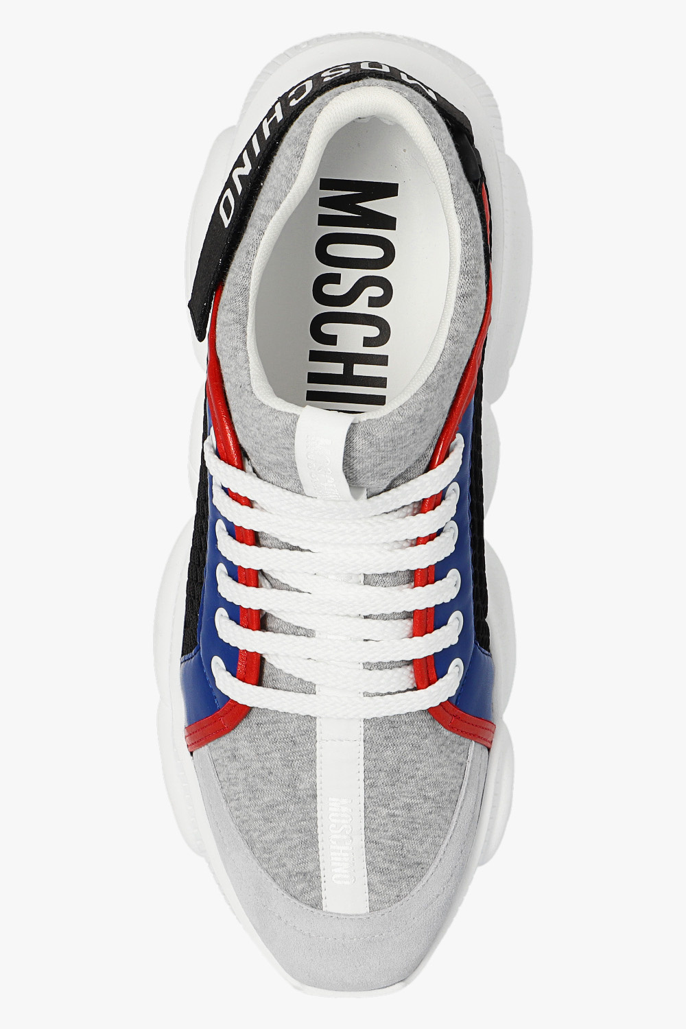 Moschino Cell Endura Reflective Sneakers White