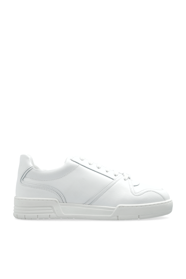 Moschino Skórzane buty sportowe