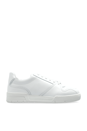 Leather sports shoes
