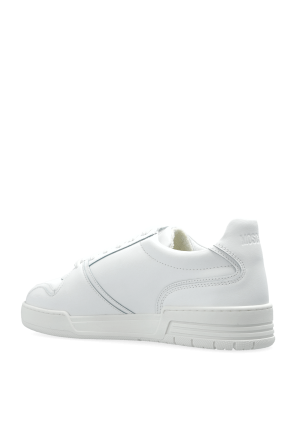 Moschino Skórzane buty sportowe