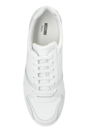 Moschino Skórzane buty sportowe