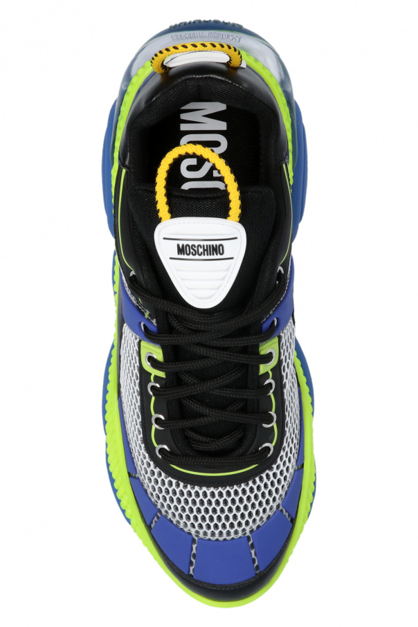 Moschino Nike KD13 "USA" high-top sneakers Weiß