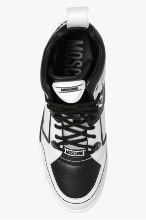 Moschino nike hyperdunk 2015 black and wide shoes for kids