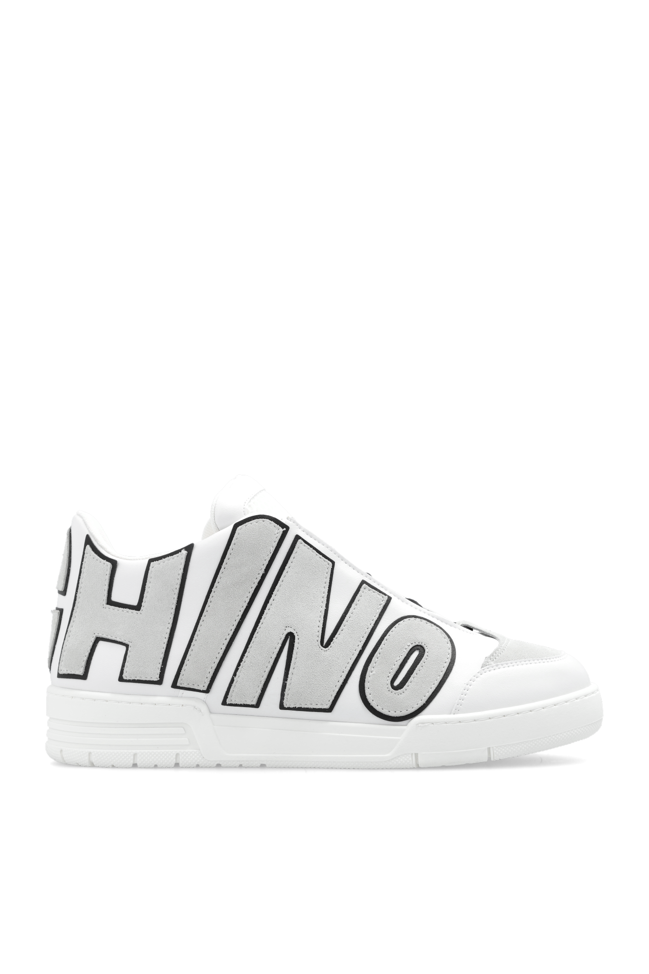 White Sneakers with logo Moschino - Vitkac Australia