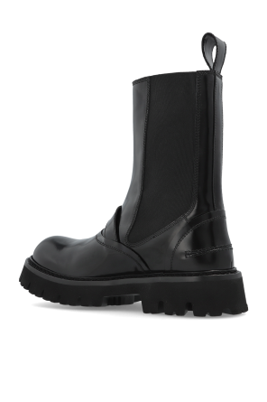 Moschino Stiefeletten mit Logo