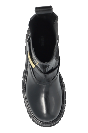 Moschino Stiefeletten mit Logo