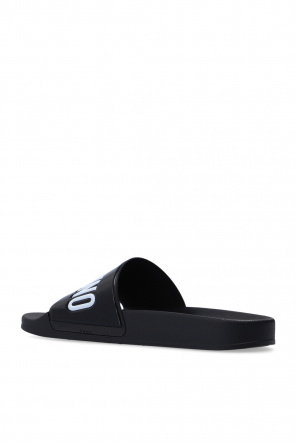 Moschino Slides with logo