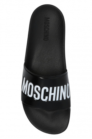 Moschino Slides with logo