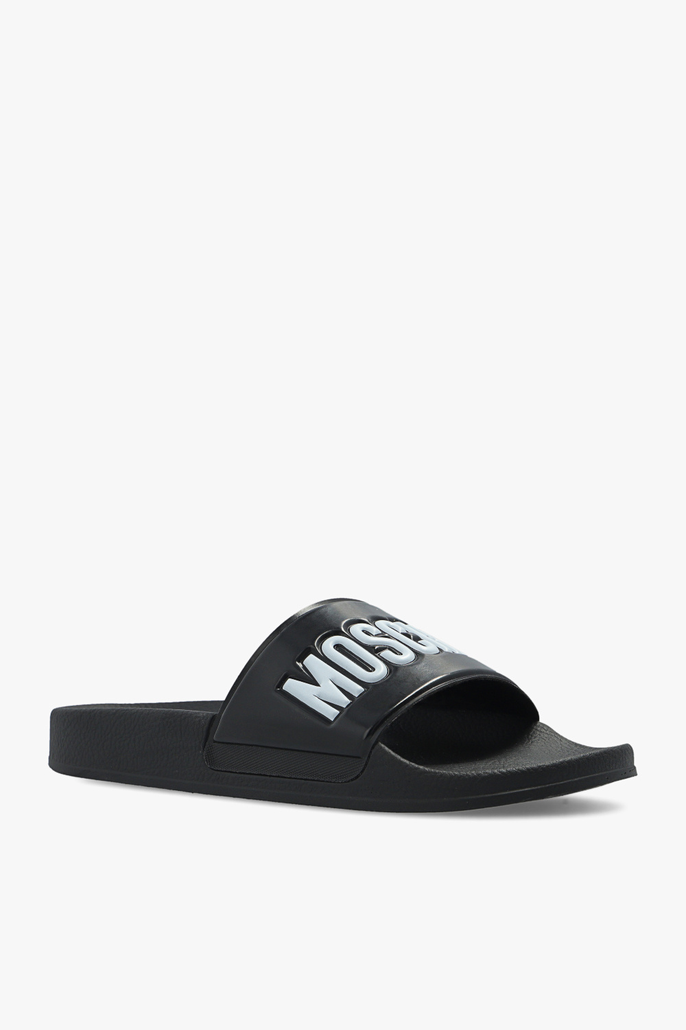 Moschino Slides with logo