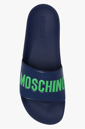 Moschino Slides with logo