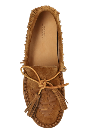 Isabel Marant Mocasines de ante ‘Fitza’ tipo ‘loafers’