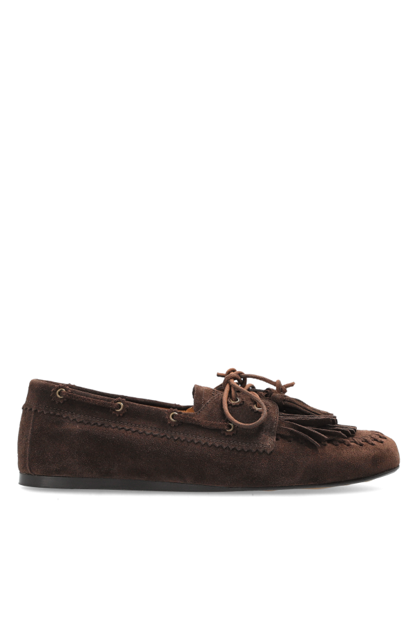 Suede shoes 