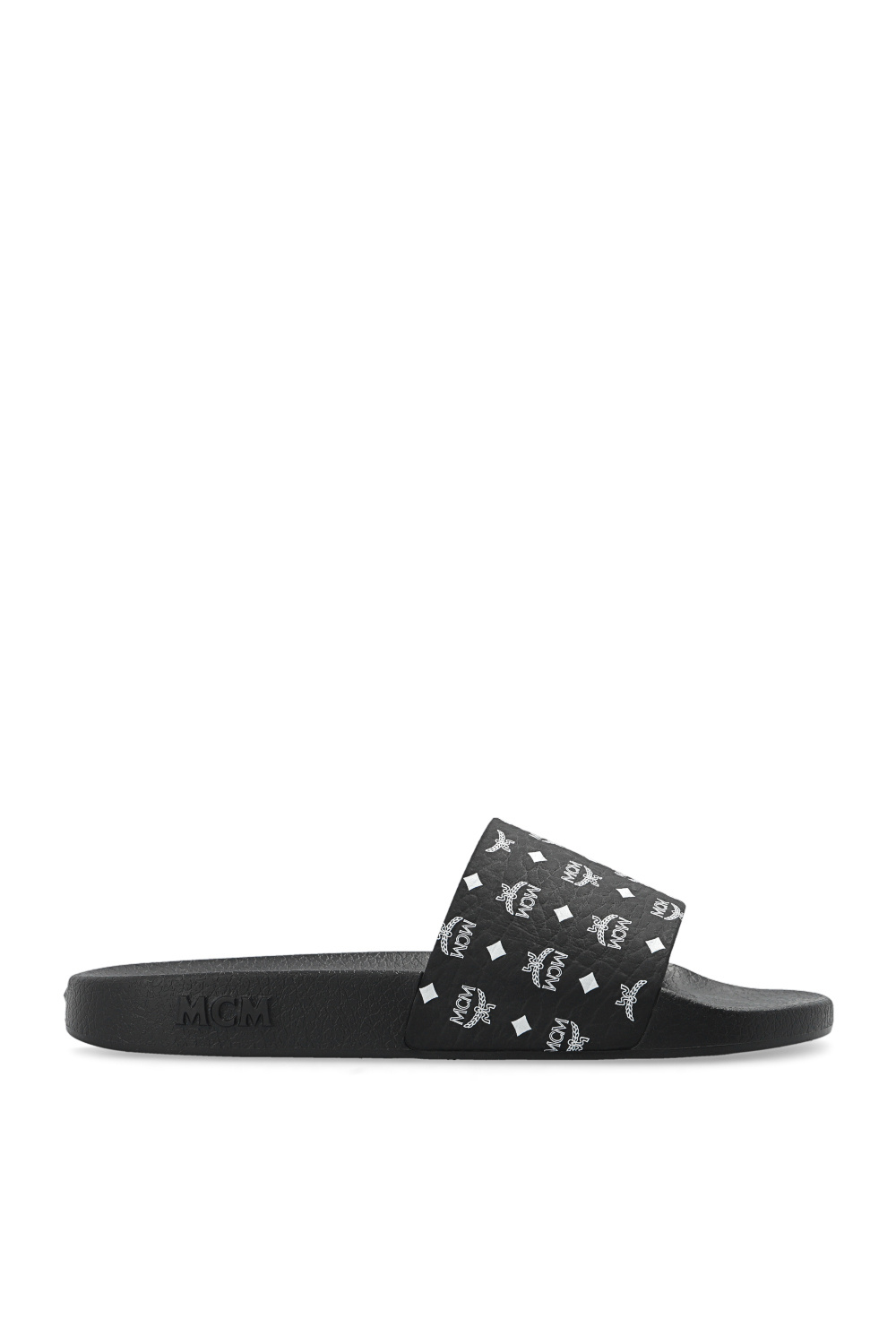 MCM Slides with monogram