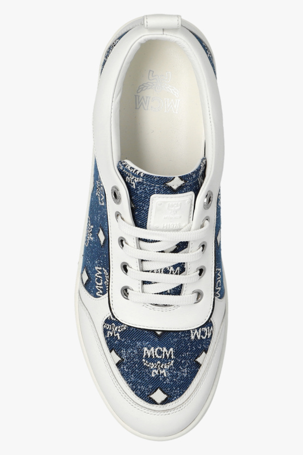 Mcm Monogram-Pattern Low-top Sneakers