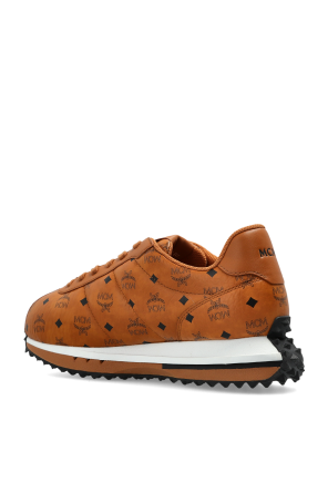 MCM Sportliche Lederschuhe mit Monogramm