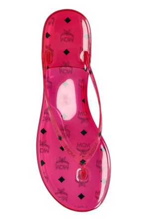 MCM Rubber flip-flops with logo