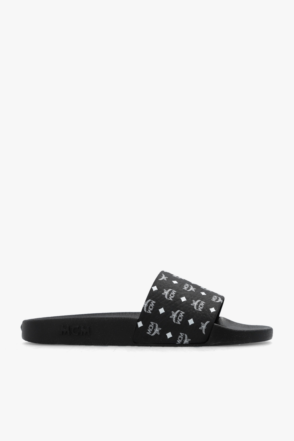 MCM Slides with monogram