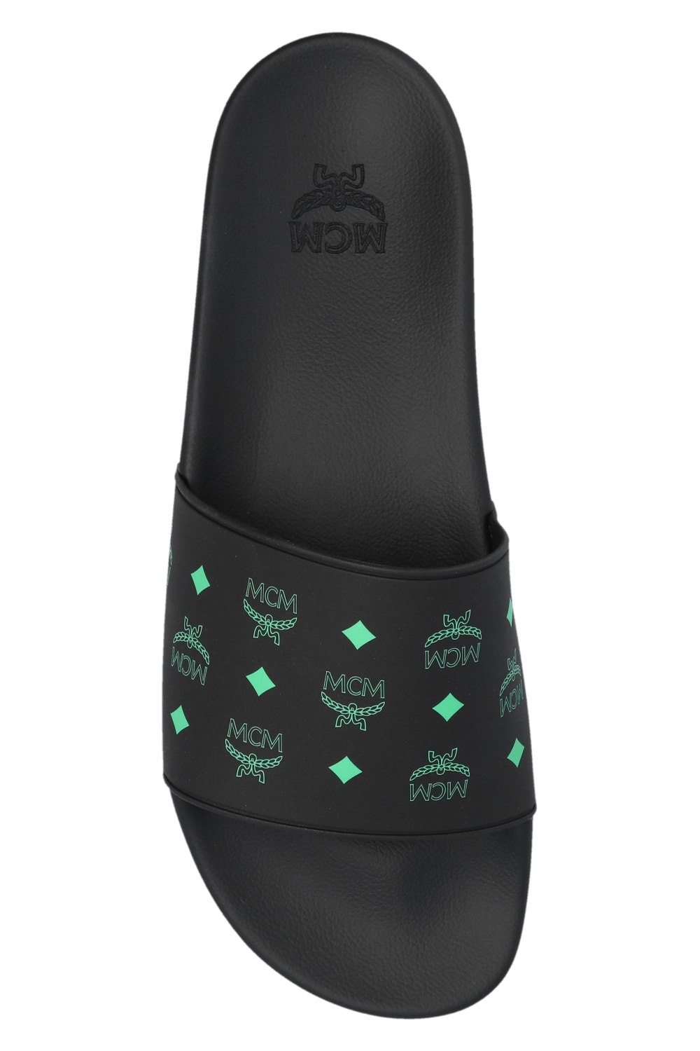 MCM Monogram slides