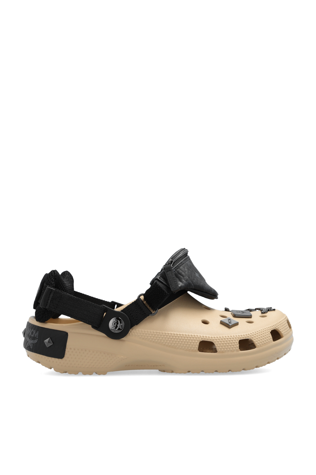 Beige MCM x Crocs™ MCM - IetpShops Ukraine - Sandals CROCS Serena Metallic  206420 Gold Black